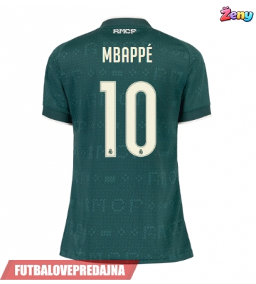Lacne Ženy Futbalové dres Real Madrid Kylian Mbappe #10 2026-27 Krátky Rukáv - Preč